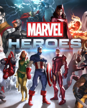 Das Marvel Comics Heroes Wallpaper 176x220