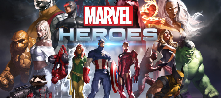 Marvel Comics Heroes wallpaper 720x320
