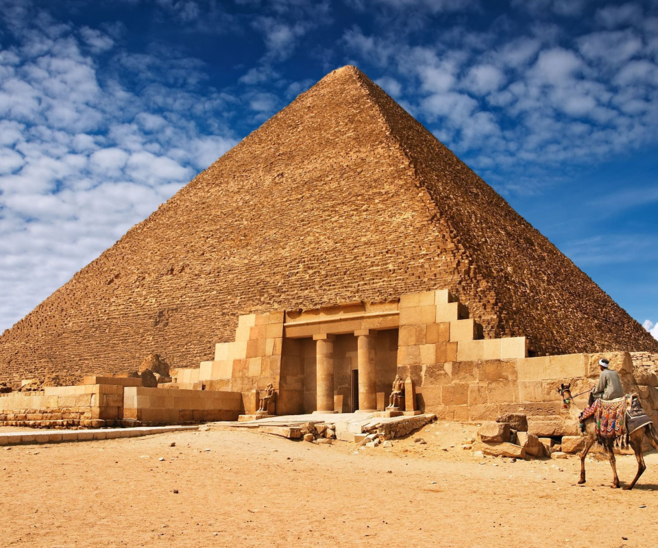 Screenshot №1 pro téma Great Pyramid of Giza in Egypt 960x800