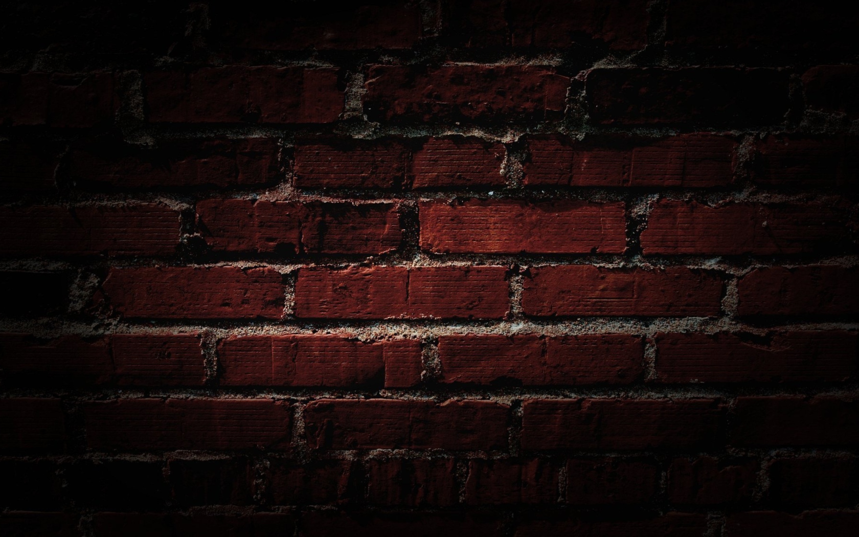 Red Brick Wall wallpaper 1680x1050