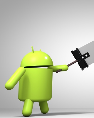 Android Logo - Obrázkek zdarma pro Nokia C2-02