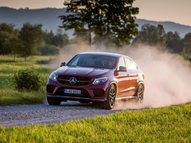 Das Mercedes Benz GLE 450 AMG 4Matic Wallpaper 640x480