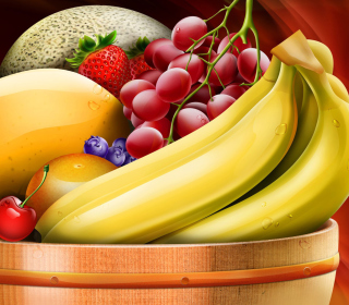Fruit Basket - Obrázkek zdarma pro iPad mini 2