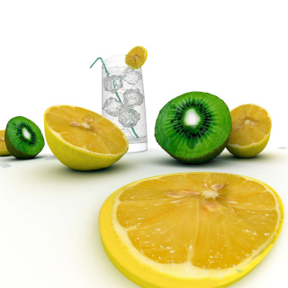 Kostenloses Lemons And Kiwi Wallpaper für iPad 3
