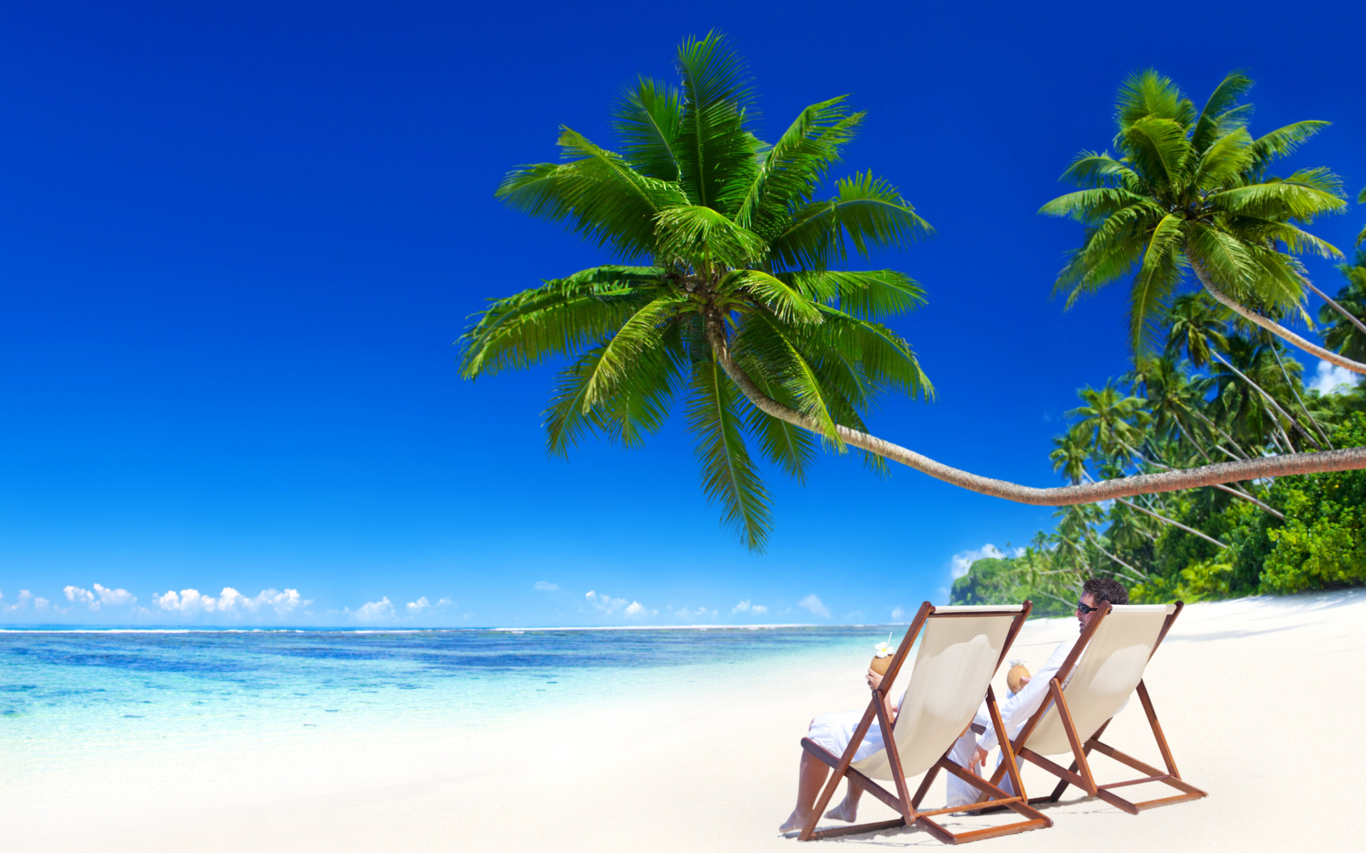 Vacation in Tropical Paradise wallpaper 1920x1200