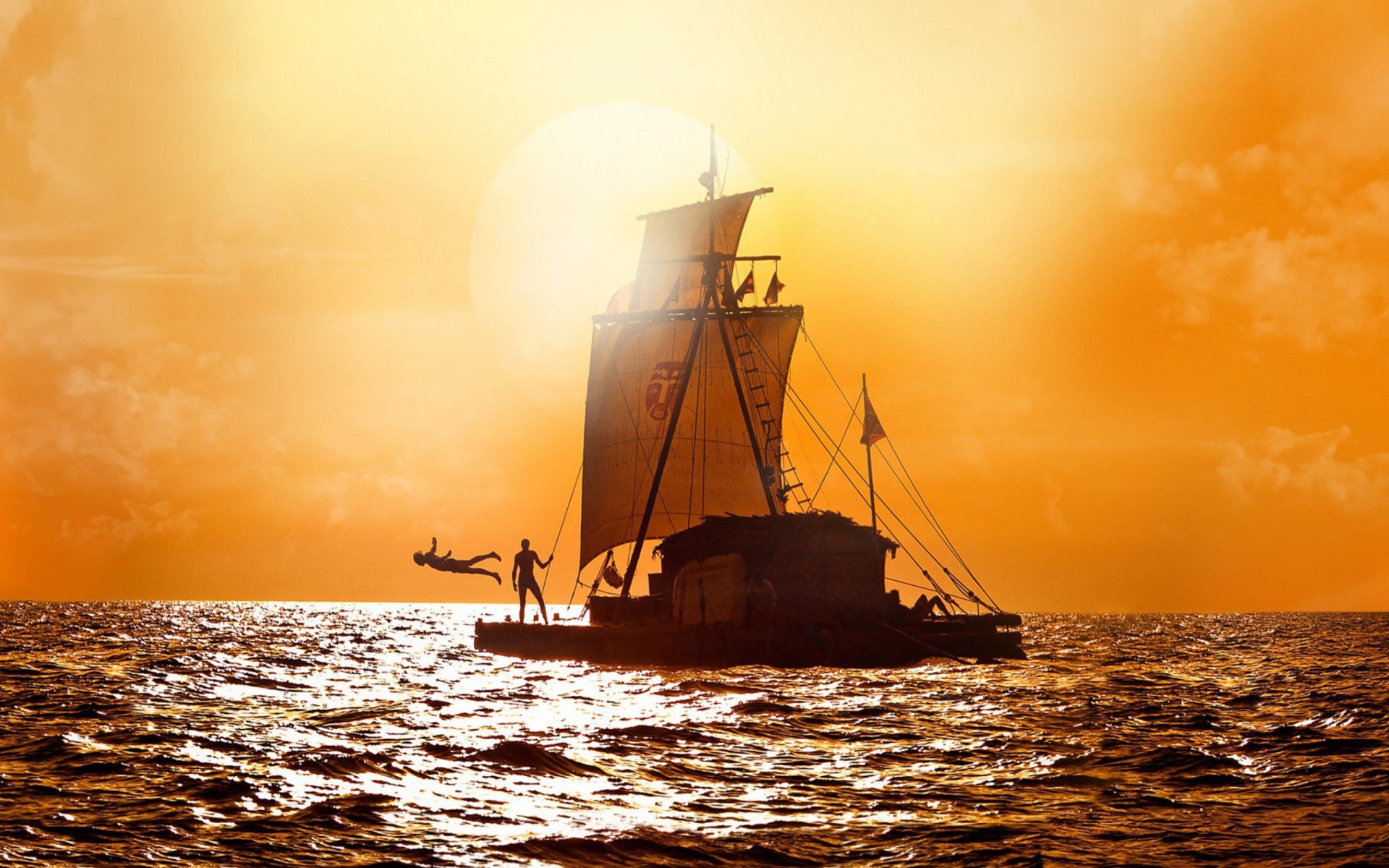 Sailing wallpaper 1920x1200