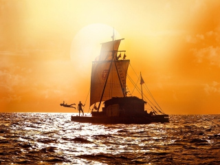 Das Sailing Wallpaper 320x240
