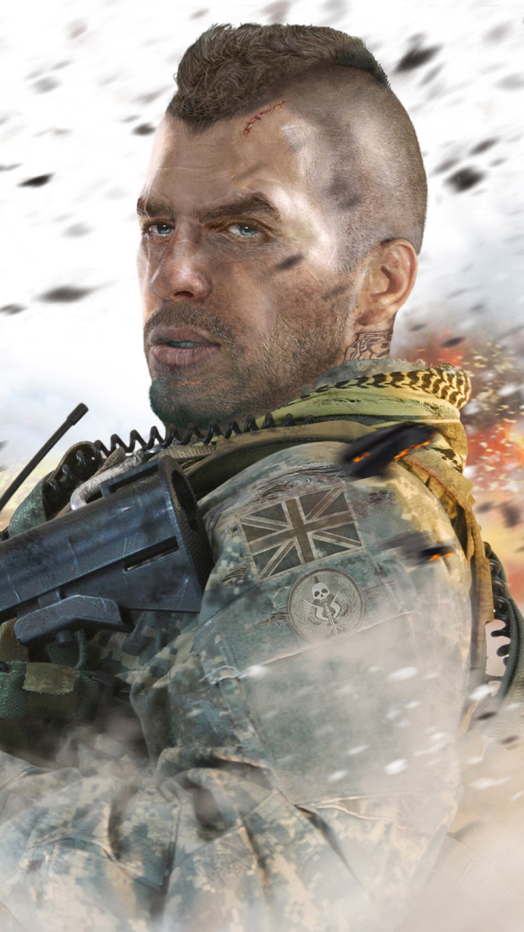 Das Modern Warfare 3 - Call of Duty Wallpaper 750x1334