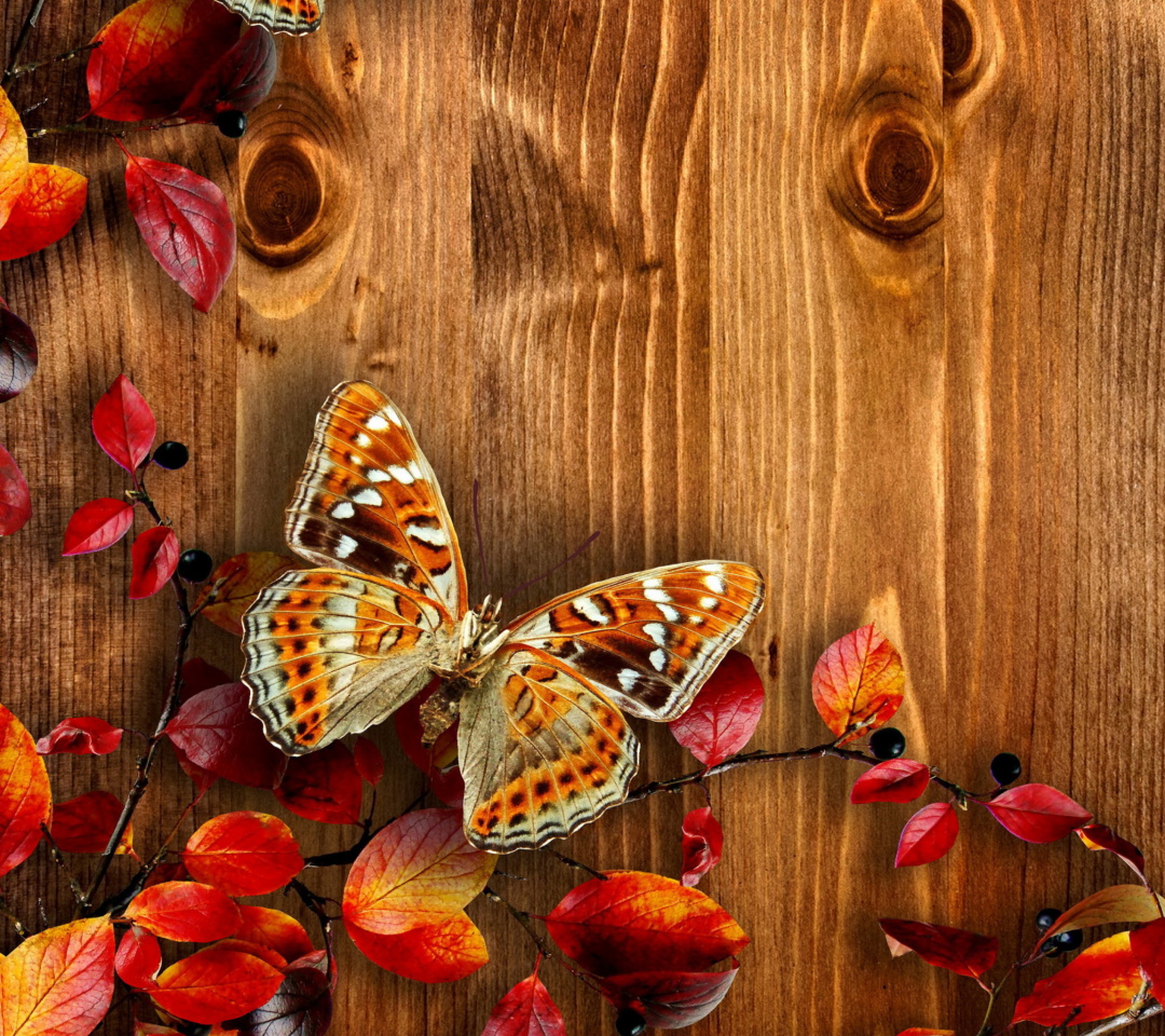 Das Autumn Background Wallpaper 1080x960