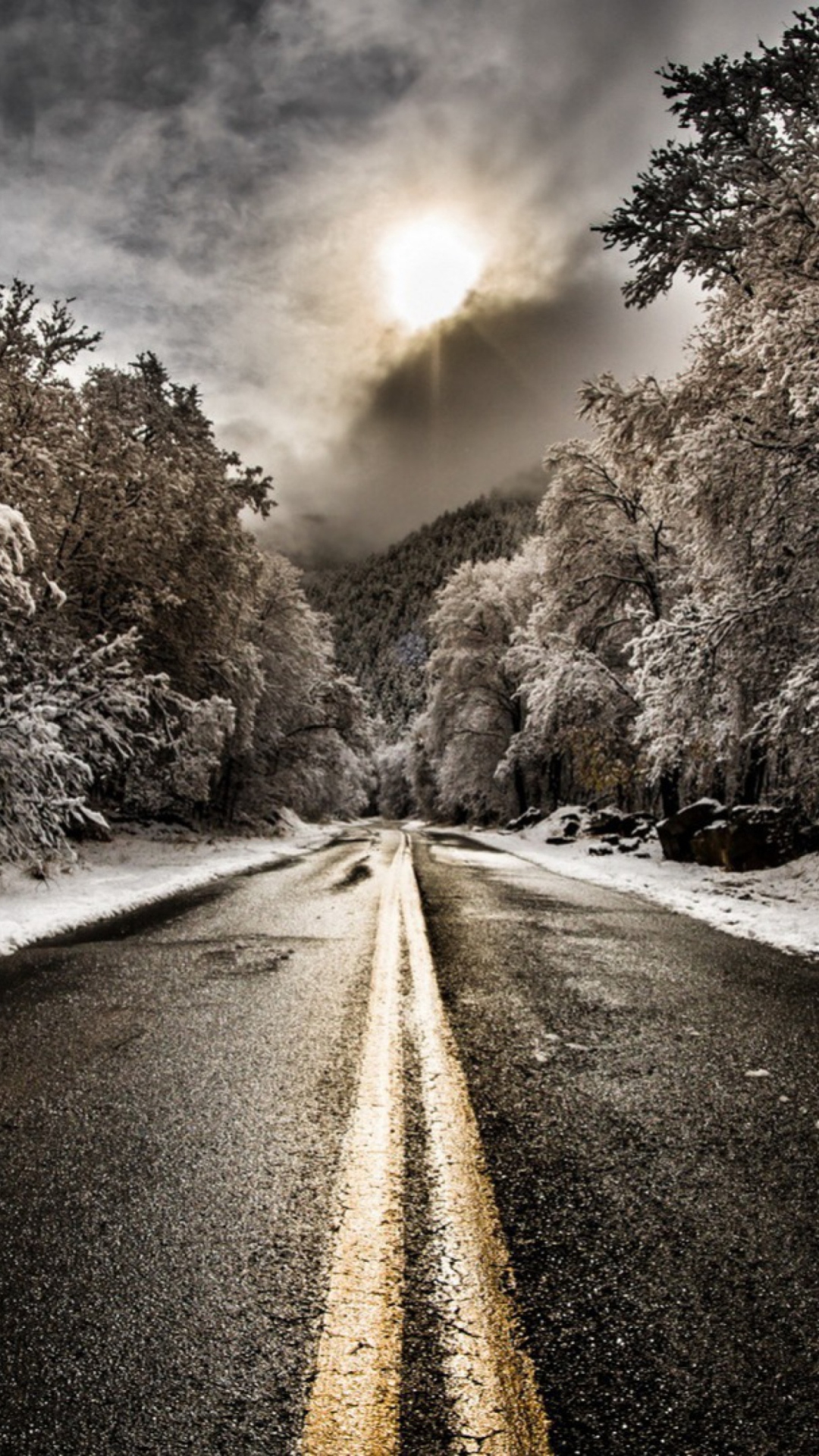 Pale Winter Road screenshot #1 1080x1920