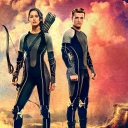 Fondo de pantalla Katniss & Peeta - Hunger Games Catching Fire 128x128