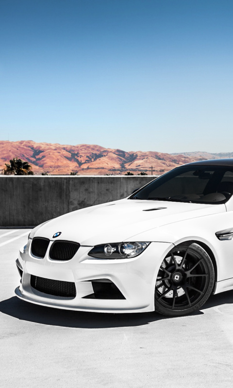 Fondo de pantalla BMW M3 E92 480x800