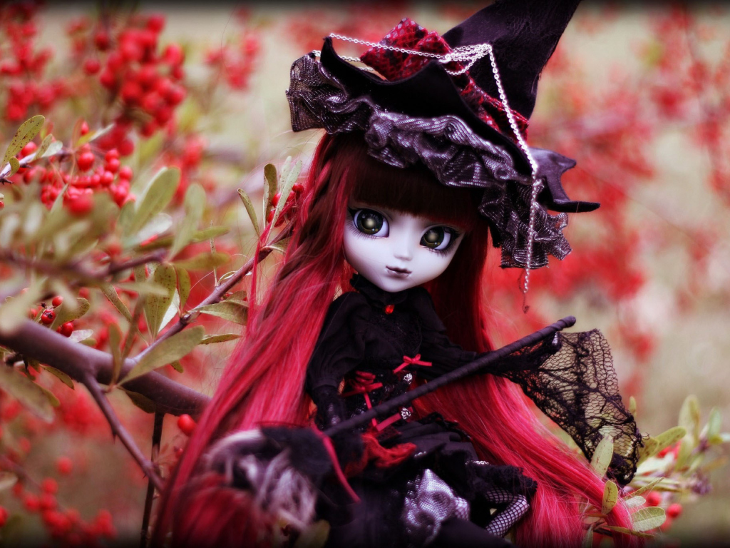 Fondo de pantalla Gothic Doll 1024x768