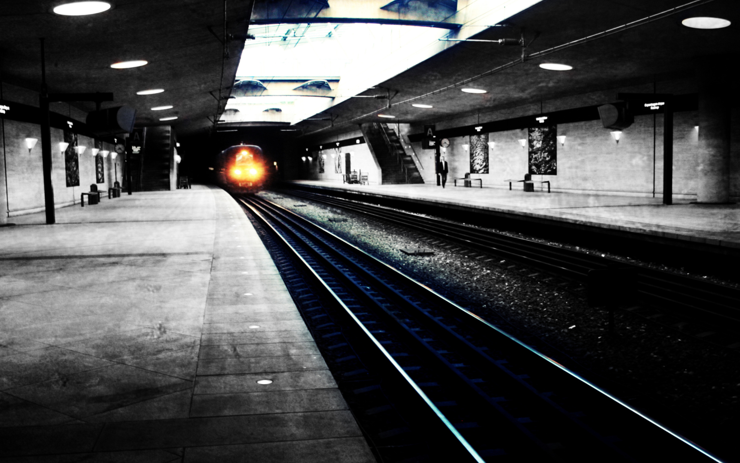 Fondo de pantalla Metro - Underground 2560x1600