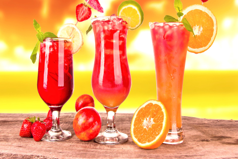 Summer Yummy Cocktail screenshot #1 480x320