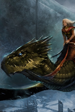Das A Song of Ice and Fire Roleplaying Wallpaper 320x480