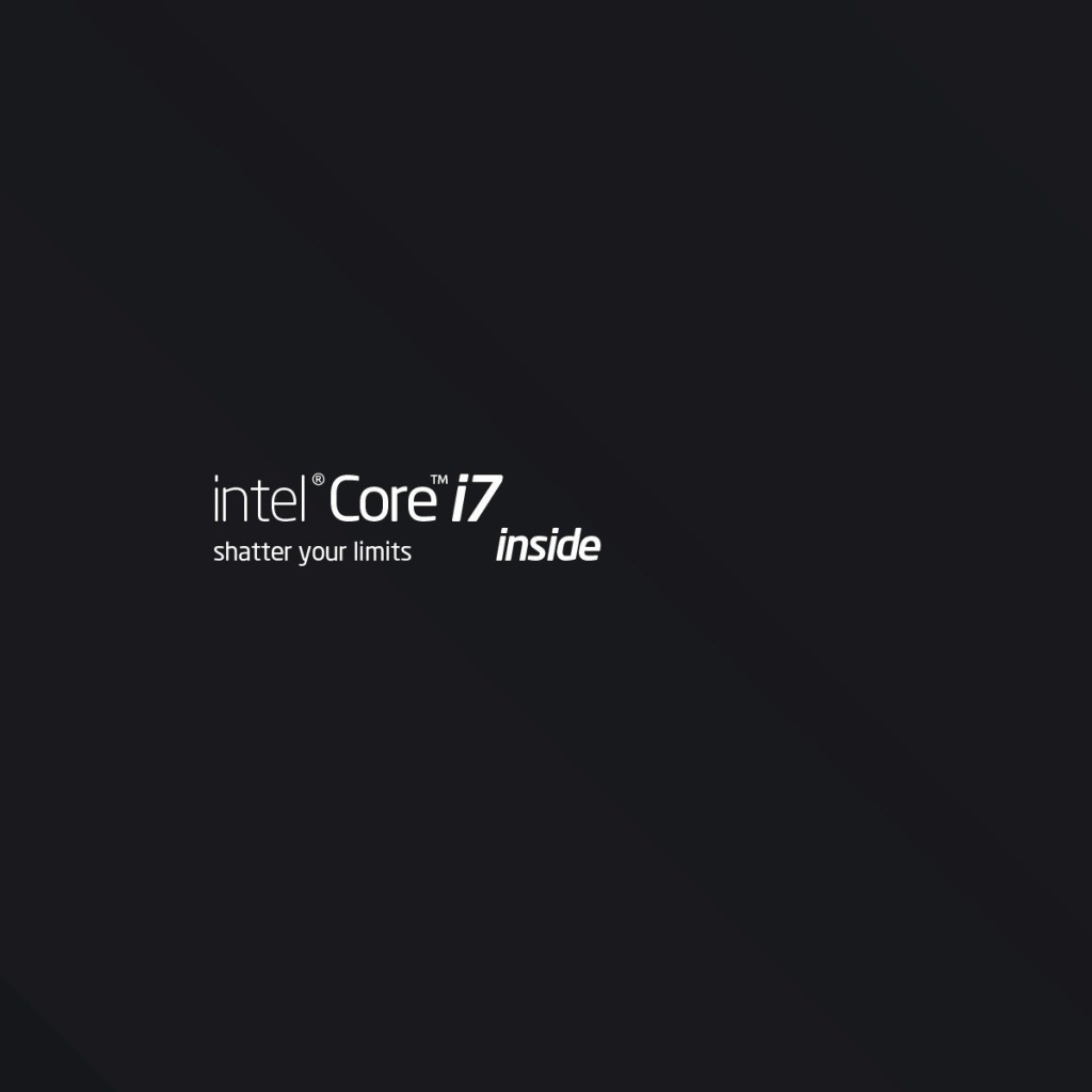 Fondo de pantalla 4th Generation Processors Intel Core i7 1024x1024