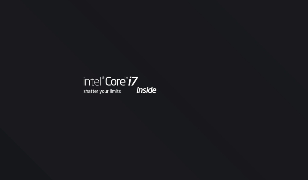 Fondo de pantalla 4th Generation Processors Intel Core i7 1024x600
