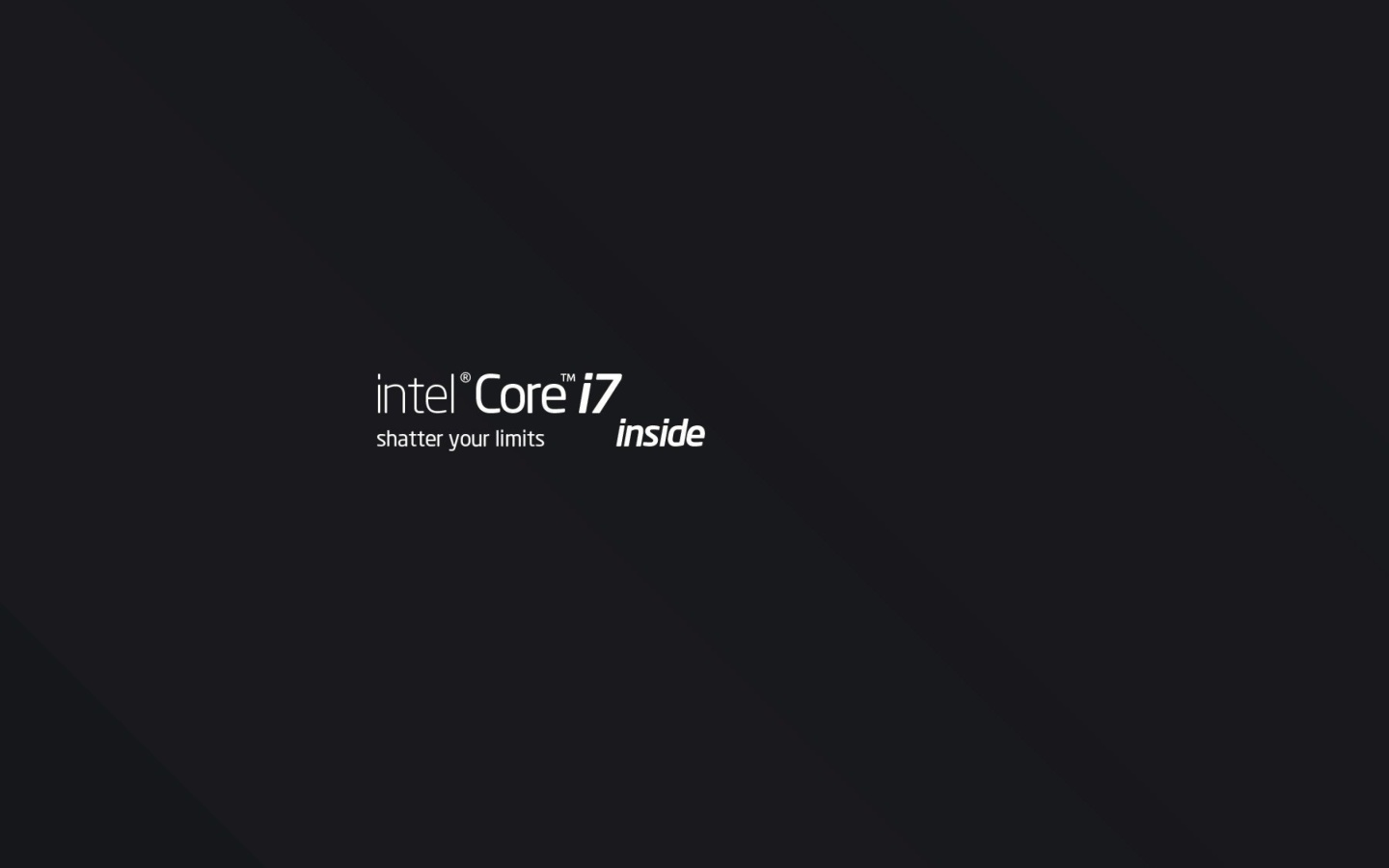 Обои 4th Generation Processors Intel Core i7 1440x900