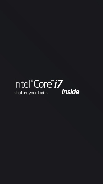 Обои 4th Generation Processors Intel Core i7 360x640