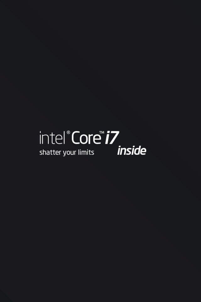 Обои 4th Generation Processors Intel Core i7 640x960