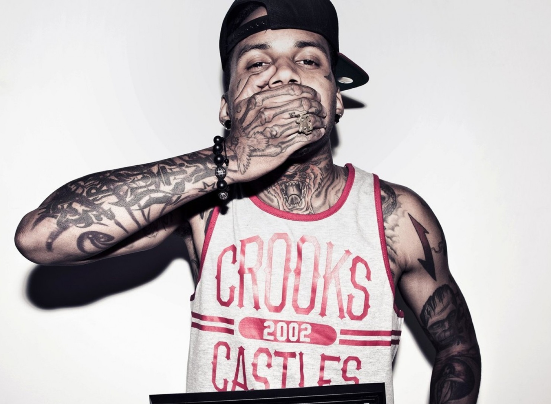 Обои Kid Ink Rapper 1920x1408