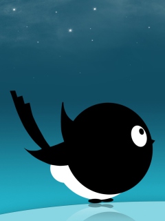 Blue Bird wallpaper 240x320