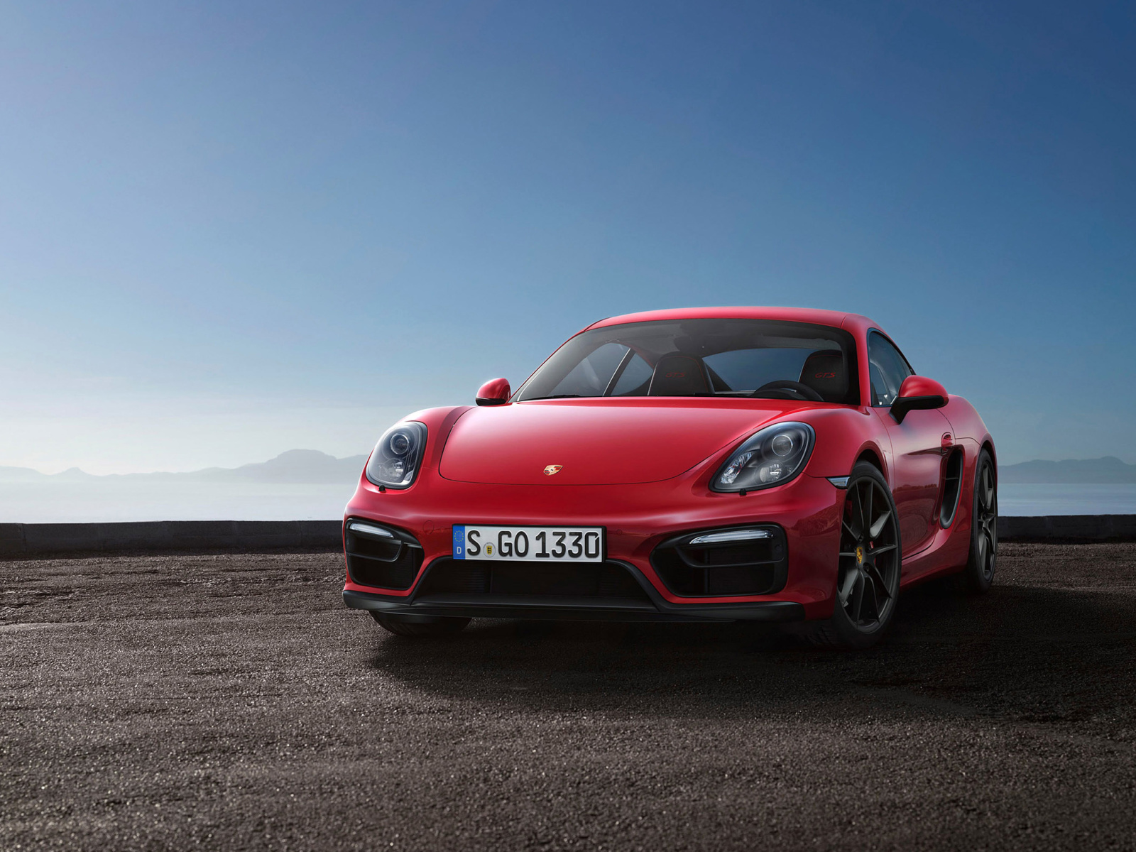 Fondo de pantalla Porsche Cayman GTS 2015 1600x1200