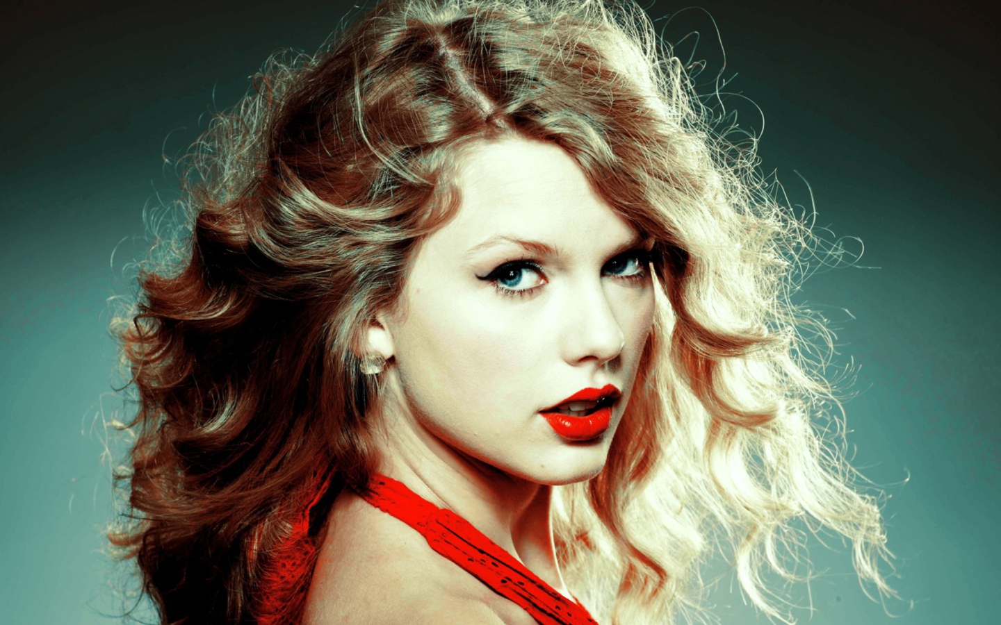 Fondo de pantalla Taylor Swift In Red Dress 1440x900