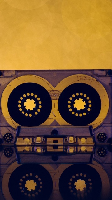 Das Retro Cassette Wallpaper 360x640