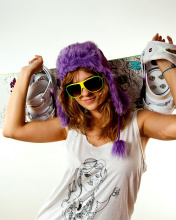 Snowboard Equipment wallpaper 176x220