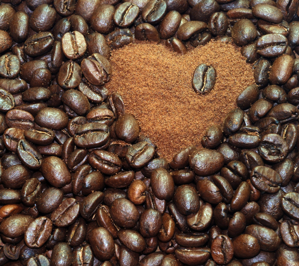 Das In Love With Coffee Wallpaper 960x854