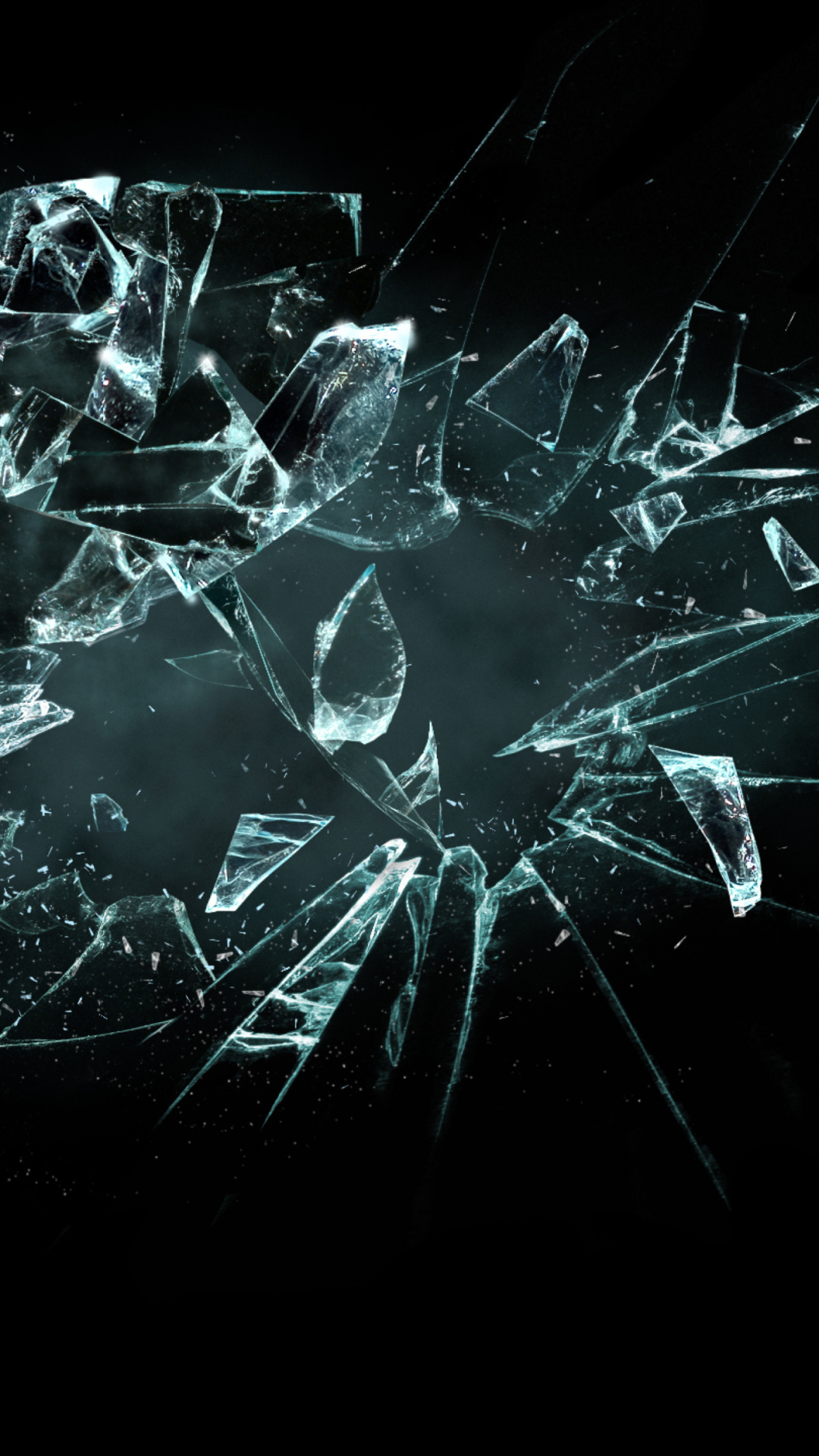Screenshot №1 pro téma 3D Broken Glass 1080x1920
