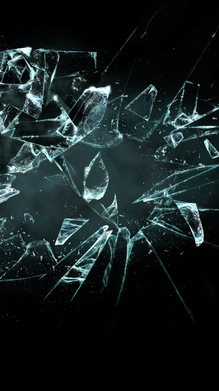 3D Broken Glass - Fondos de pantalla gratis para iPhone 6