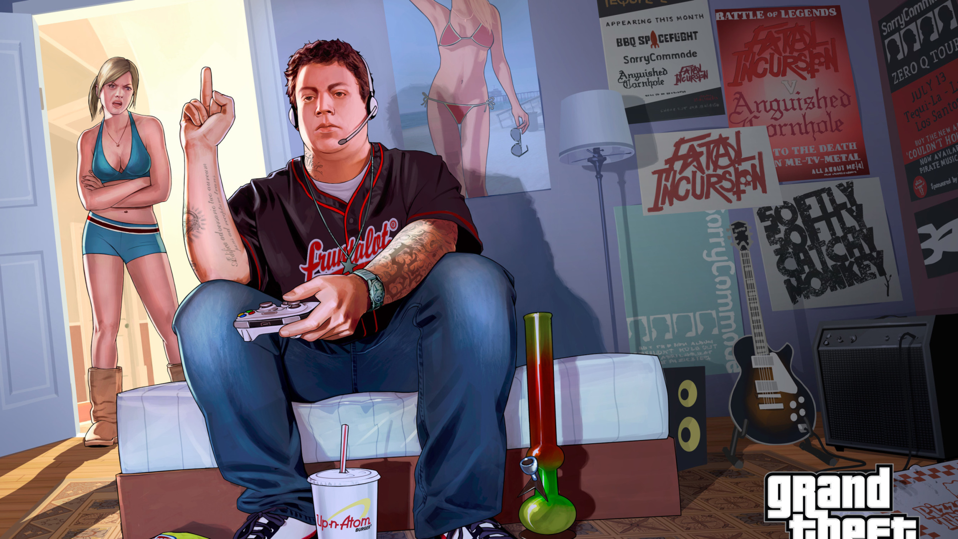 Grand Theft Auto V Jimmy Gamer wallpaper 1920x1080