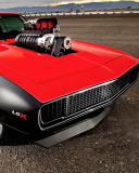 Обои Chevrolet Hot Rod Muscle Car with GM Engine 128x160
