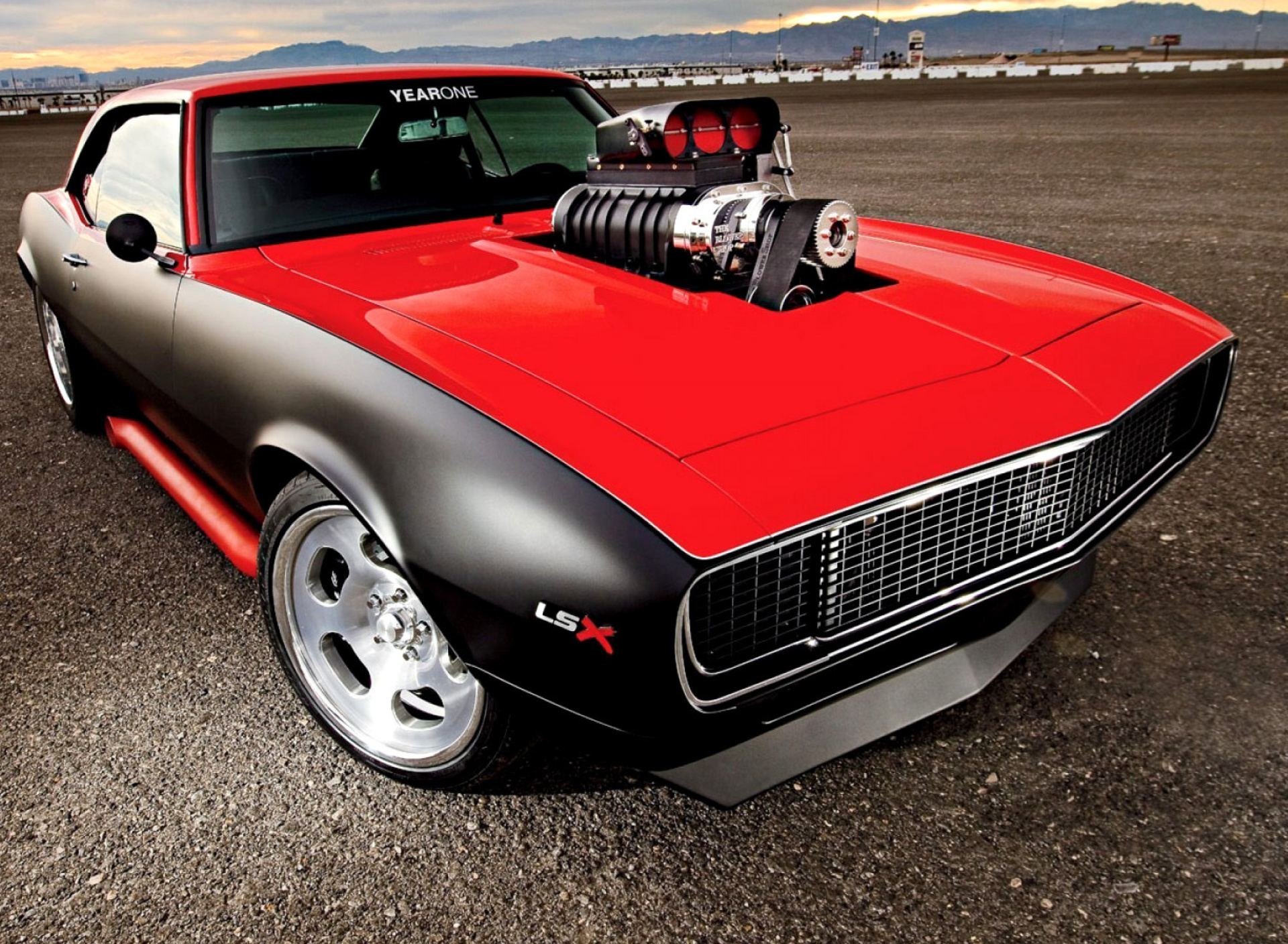 Chevrolet Hot Rod Muscle Car with GM Engine wallpaper 1920x1408