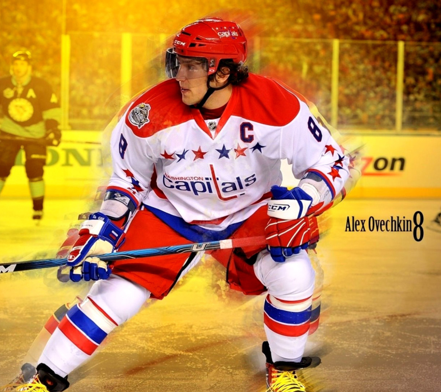 Fondo de pantalla Alex Ovechkin 1440x1280