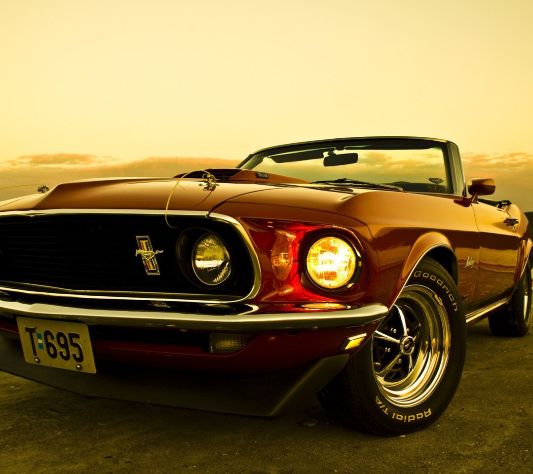 1969 Ford Mustang wallpaper 1080x960