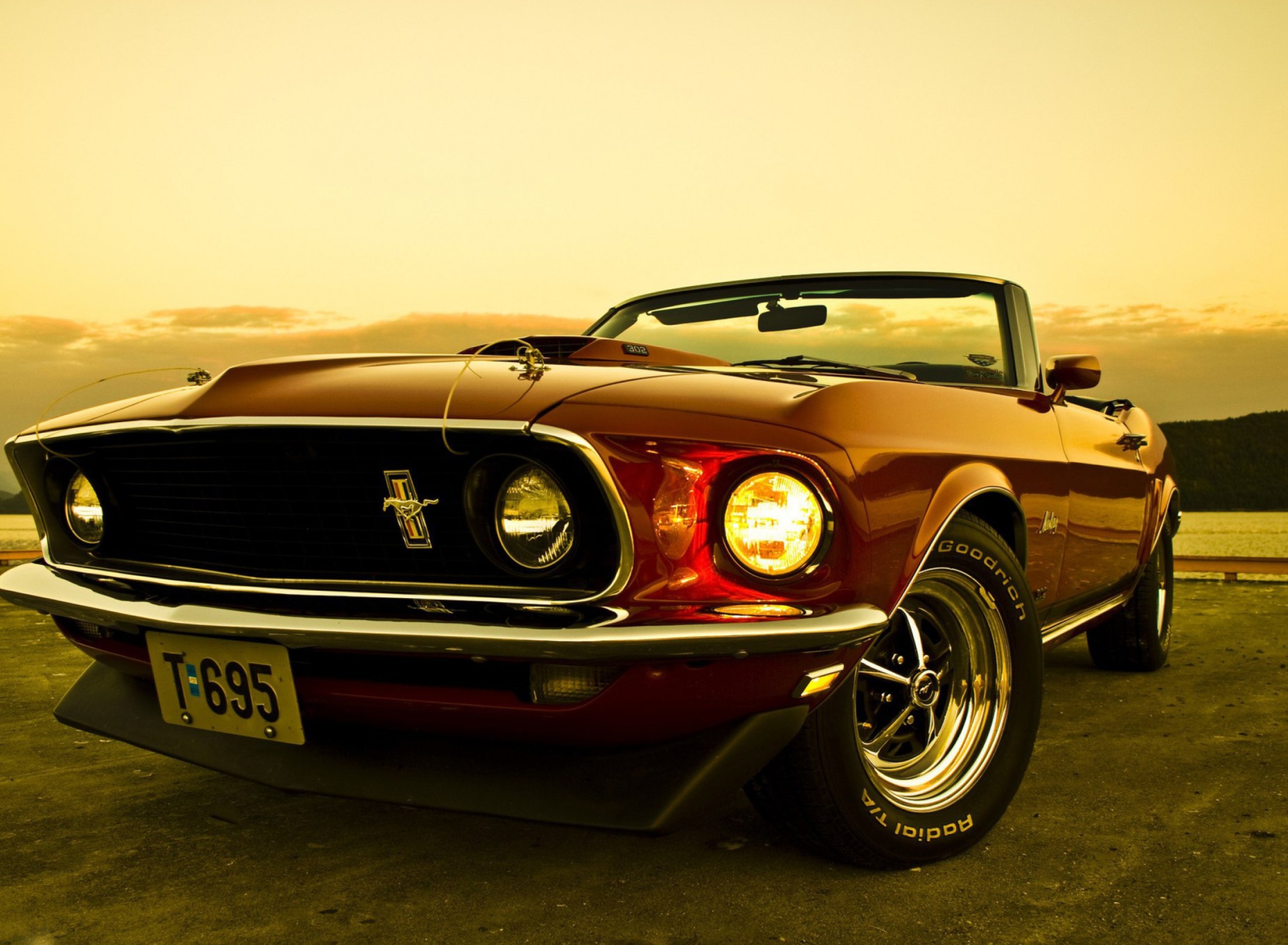 Fondo de pantalla 1969 Ford Mustang 1920x1408