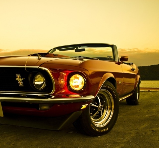 1969 Ford Mustang - Obrázkek zdarma pro 1024x1024