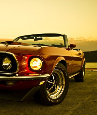 1969 Ford Mustang - Fondos de pantalla gratis para Nokia Asha 311