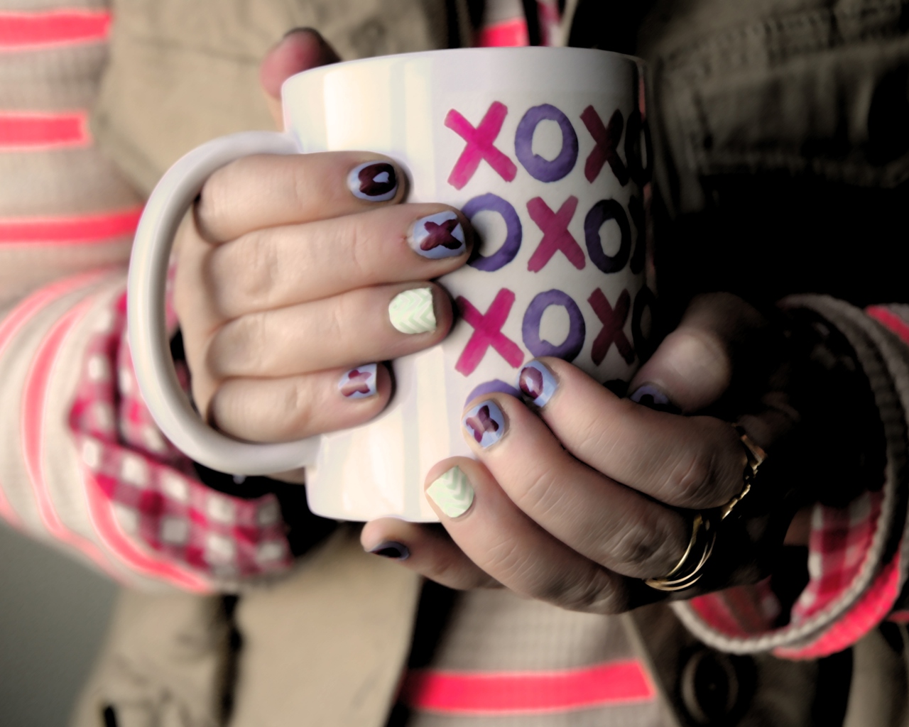 Das Xoxo Cup Wallpaper 1280x1024