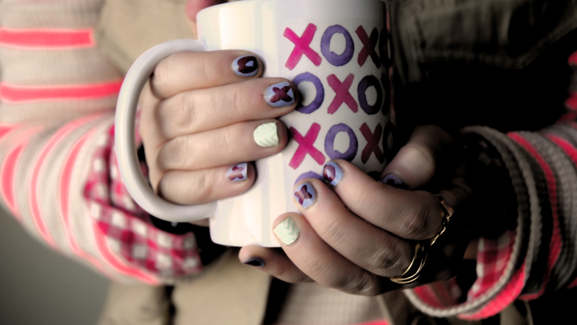 Xoxo Cup wallpaper 1920x1080