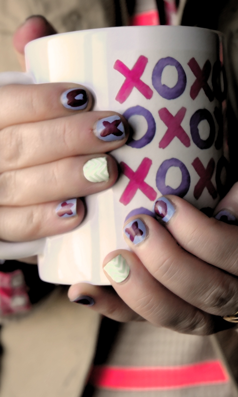 Xoxo Cup wallpaper 768x1280