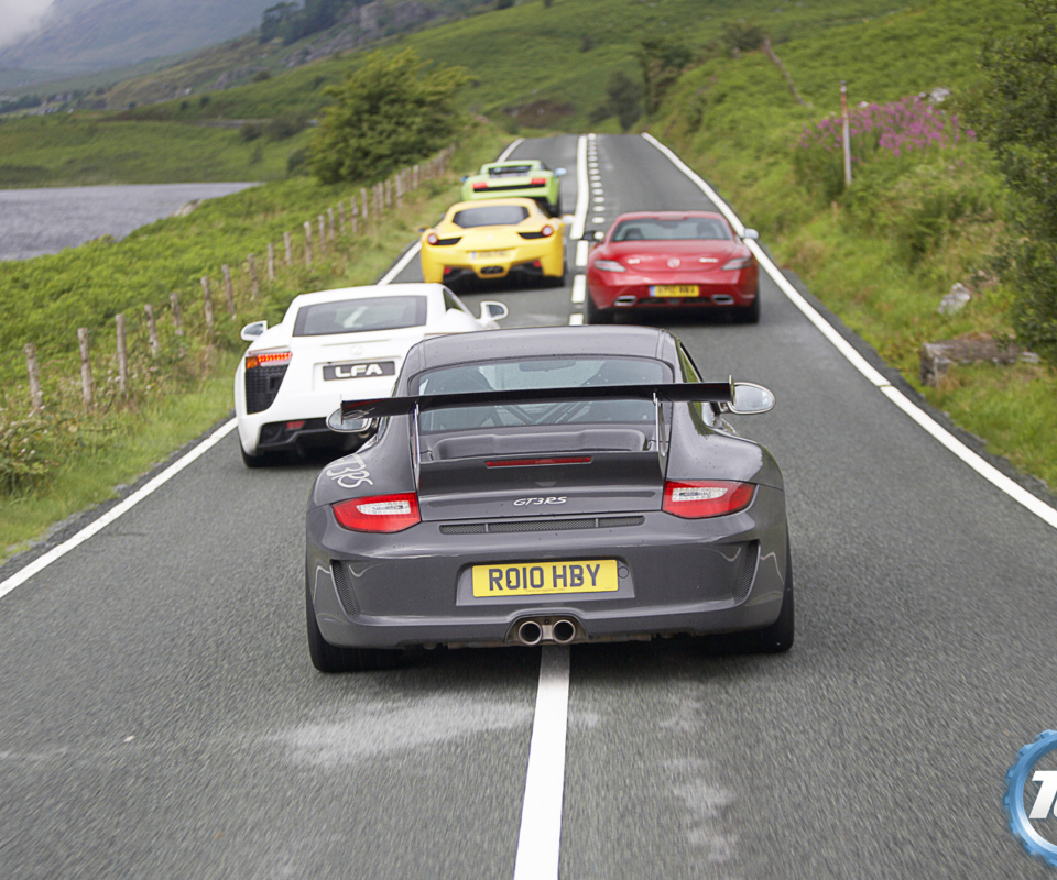 Top Gear Super Cars wallpaper 960x800