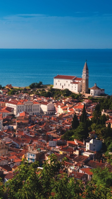 Piran Slovenia wallpaper 360x640