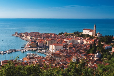 Das Piran Slovenia Wallpaper 480x320