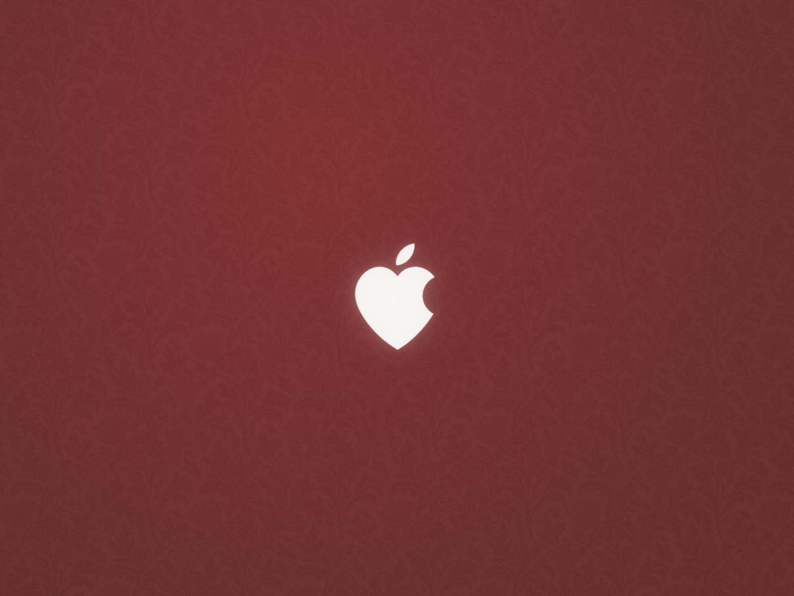 Screenshot №1 pro téma Apple Love 1600x1200