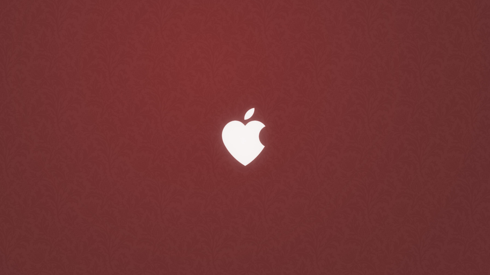 Обои Apple Love 1600x900